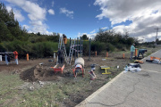 ​​​​​​​La Delegación Catedral instaló una plaza saludable en el barrio Los Coihues