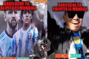 ​​​​​​​En Bariloche ya se siente: el Mundial llega con Messi como protagonista y la Celeste y Blanca como bandera
