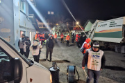 Trabajadores de recolección mantienen la retención de servicios a la espera de la Secretaría de Trabajo provincial