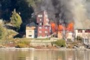 Incendio en el Hotel Huemul: la cámara hotelera expresó su solidaridad con el establecimiento afectado