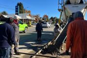El Municipio avanza con obras de infraestructura en Bustillo y suma nuevos trabajos en el Gimnasio del barrio Arrayanes
