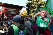 Desde las 10 habrá cortes intermitentes en Bustillo: ATE moviliza al Centro Atómico Bariloche con Aguiar a la cabeza