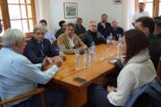 Cortés recibió a referentes internacionales de tecnología en el marco de la Expo Bariloche Smart City