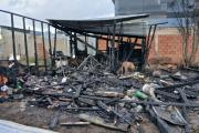 Formalizan la junta vecinal del 29 de Septiembre mientras una casa se incendiaba en el barrio