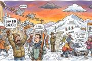 Por fin, carajo: dicen que va a nevar