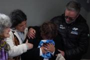 Bariloche entronizó la placa de Víctor Olavarría, el soldado que volvió desde Darwin (Malvinas)