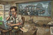 Triste, solitario, y con Wi Fi: retrato del periodista que sobrevive a todo