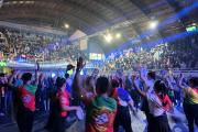 ​​​​​​​La comunidad evangélica llenó el Pedro Estremador y celebró Pentecostés con el municipio adentro
