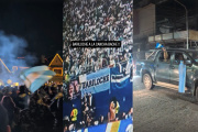 Bariloche estalló: bocinazos, banderazos y locura total por la clasificación de Argentina