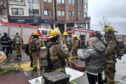 (Video) Incendio en el Tenedor Libre de Quaglia, en pleno centro de Bariloche