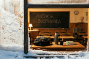 El Consejo Escolar anuncia: suspenden las clases de la tarde en Bariloche y Dina Huapi por el temporal