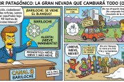 Otra vez cadenas, otra vez el drama: viene nieve, viene lluvia y viene el clásico barilochense