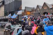 Bariloche estalló de emoción tras la remontada de argentina ante Egipto: bengalas, lágrimas y promesas de locos en el centro cívico