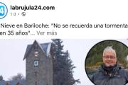 El intendente de Parques dijo que hace 35 años no nevaba fuerte y le llovieron las críticas