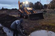 Fuerte operativo por las intensas lluvias