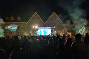 Bariloche se prepara para vivir otra noche de Mundial: Argentina se juega el pase a semifinales ante Suiza