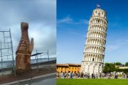 Nahuelito, torcido pero de pie: ¿nuestra Torre de Pisa?