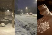 Bariloche bajo la nieve: cortes de ruta, suspensión de clases y sal para las calles