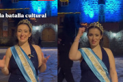 La reina de la nieve saliente se sumó a La Libertad Avanza en Bariloche