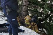 Murió una nena de 3 años tras el desbarranco de un auto en la avenida Bustillo
