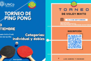 ¿Tenés equipo o sos crack con la paleta? El Centro de Estudiantes del CRUB lanza su torneo relámpago