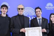 El Senado de la Nación distinguió al empresario Diego Fenoglio por su aporte al turismo