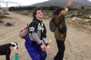 Video: La protesta "dancing" se hizo viral por el traslado del Vertedero