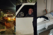 Se salvaron de milagro: Iban en moto a un velorio y un conductor totalmente alcoholizado los chocó de frente
