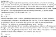 Cientos de mensajes de vecinos, le piden a Costa Brutten que no renuncie