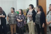 Viejos son los trapos y se nota: las abuelas del barrio Güemes festejaron 11 años a lo grande