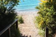 Roban a una turista recién llegada a Bariloche en la bajada a Playa Bonita