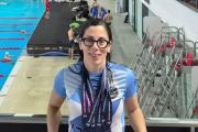 Una nadadora de Bariloche subió al podio en el Panamericano Máster y apunta al Mundial de Budapest 2027