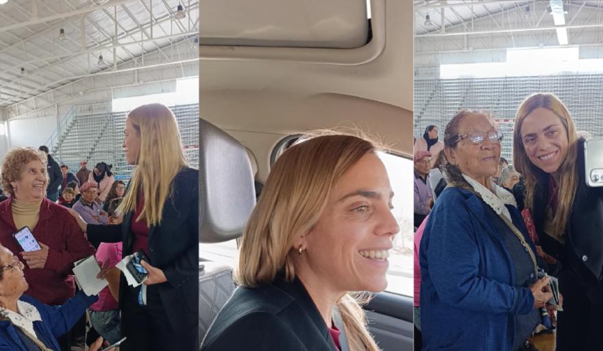 Una tarde en Roca con la mujer que quiere gobernar Río Negro
